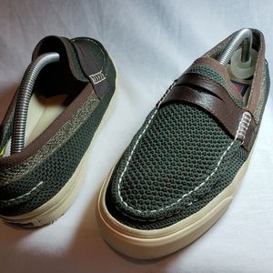 Cole Haan Pinch Weekender LX Stitchlite Loafer  Green/Brown C28373 Mens Sz 10 M